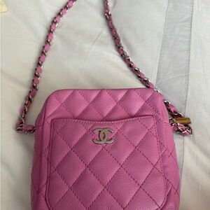 hot pink chanel bag